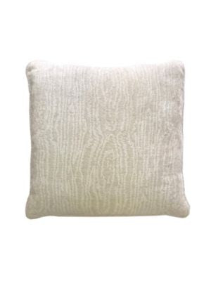 Whitby Pillow 22 X 22 - Winter White N3WHITPILL0002 by Scalamandre Designer Pillows 20% VISCOSE 7% POLYESTER, 44% LINEN 29% COTTON U.S.A. Horizontal: and Vertical: 0 - Swanky Fabrics -
