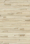 Seabrook Designs Wallpaper Triangle Grass Metallic Silver, Off White NA215