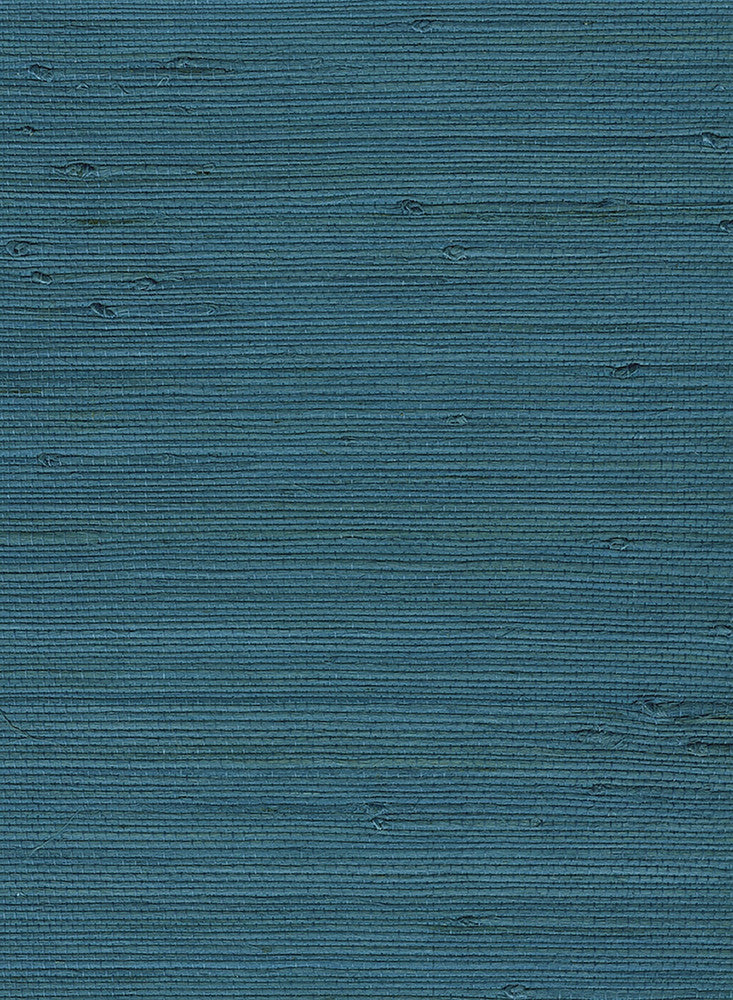 Jute Blue NA303 by Seabrook Designs Designer Wallpaper