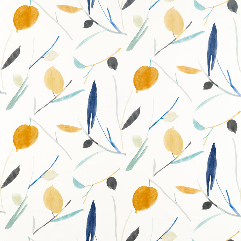 Scion Fabric Oxalis - Papaya/Honey