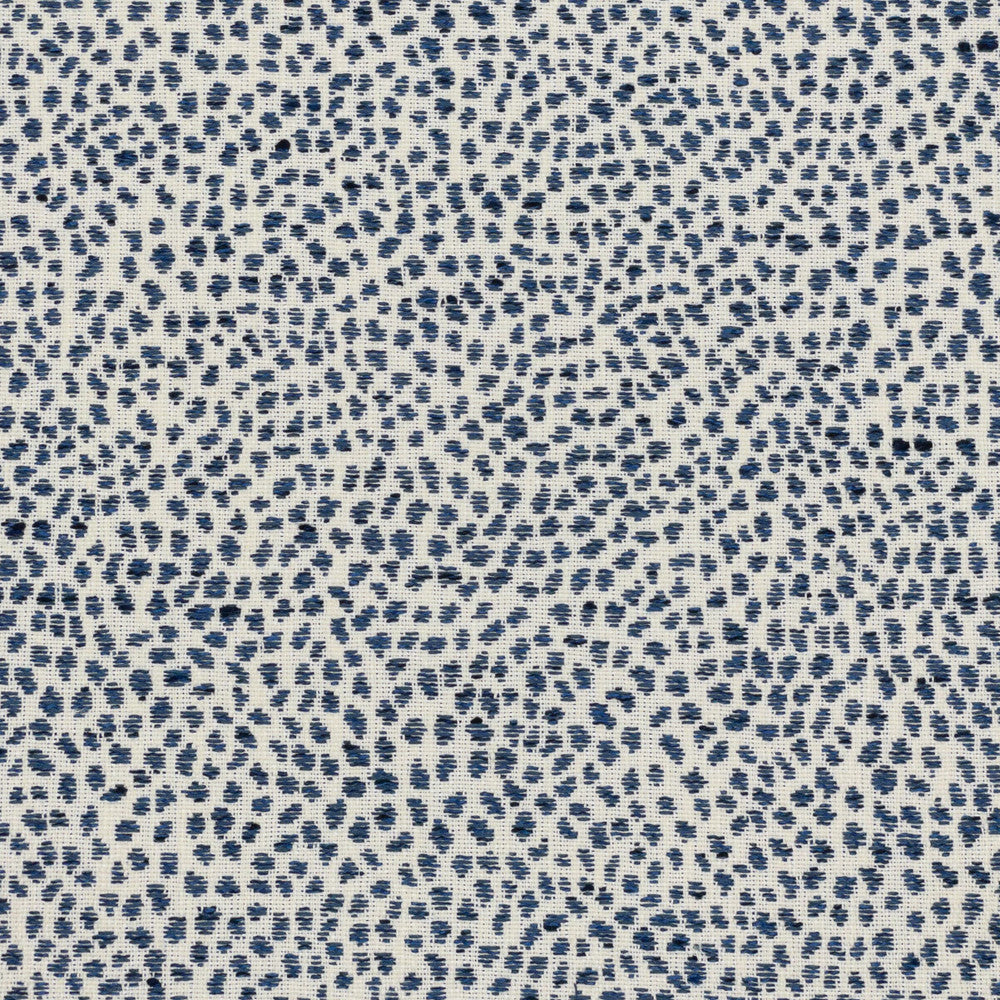 Namur 1 Indigo by Stout Designer Fabric COMFORTABLE LIVING HAZE/NAVY 64%POL 36%COT INDIA Horizontal: 0.000 and Vertical: 0.000 54 in - Swanky Fabrics -