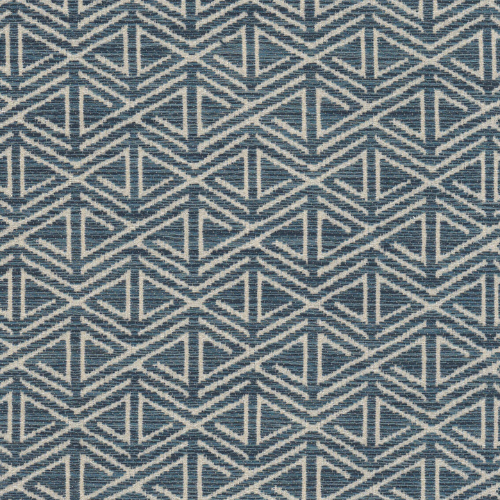 Napier 1 Lake by Stout Fabric Stout Fabric Napier 1 LakeFabric LIVING IS EASY DELFT/INDIGO 100%POL CHINA </p><p>Repeat: H: 1.750, V: 1.875 56 in - Fabric Carolina -