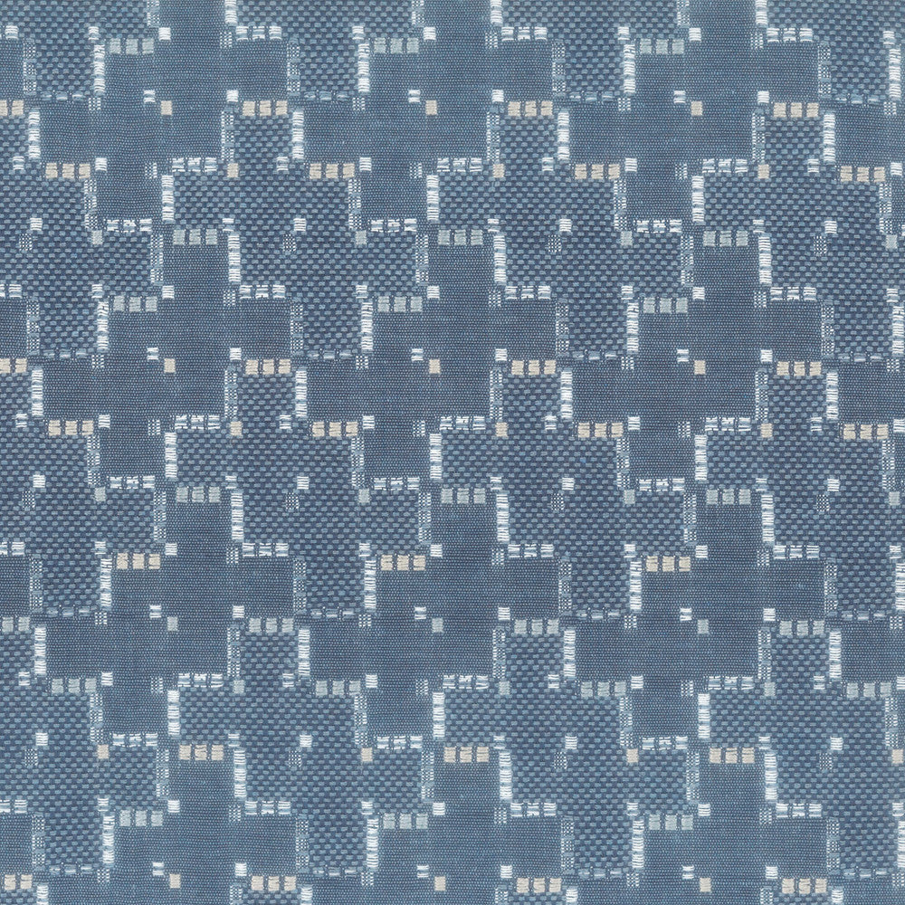 Naseberry 1 Denim by Stout Designer Fabric LIVING IS EASY CHAMBRAY/NAVY 45%POL 42%COT 13%SVI USA PERFORMANCE RATED FABRIC FLAME RETARDANT-N.F.P.A. 260A CLASS 1 CATB 117-2013 WYZENBEEK 50 000 DOUBLE RUB WEAR TEST (HEAVY DUTY) Horizontal: 2.875 and Vertical: 8 54 in - Swanky Fabrics -