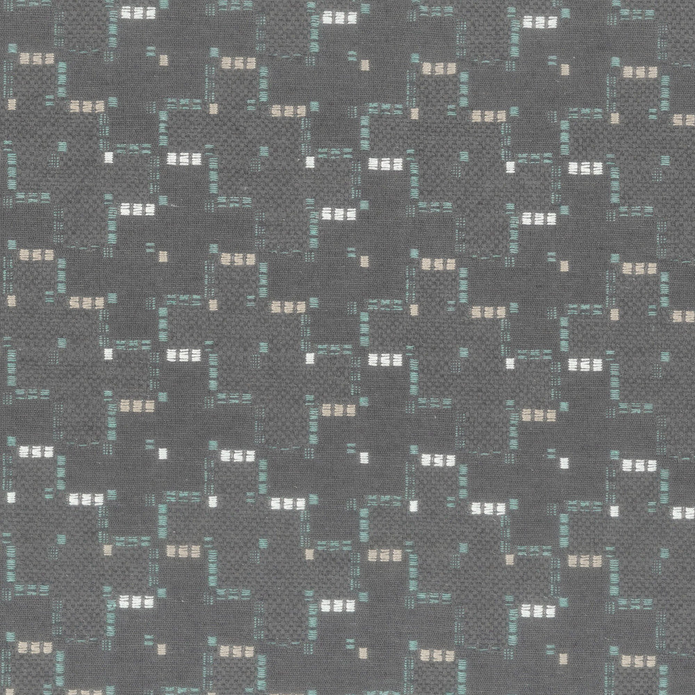 Naseberry 2 Charcoal by Stout Designer Fabric LIVING IS EASY SMOKE/COAL 45%POL 42%COT 13%SVI USA PERFORMANCE RATED FABRIC FLAME RETARDANT-N.F.P.A. 260A CLASS 1 CATB 117-2013 WYZENBEEK 50 000 DOUBLE RUB WEAR TEST (HEAVY DUTY) Horizontal: 2.875 and Vertical: 8 54 in - Swanky Fabrics -