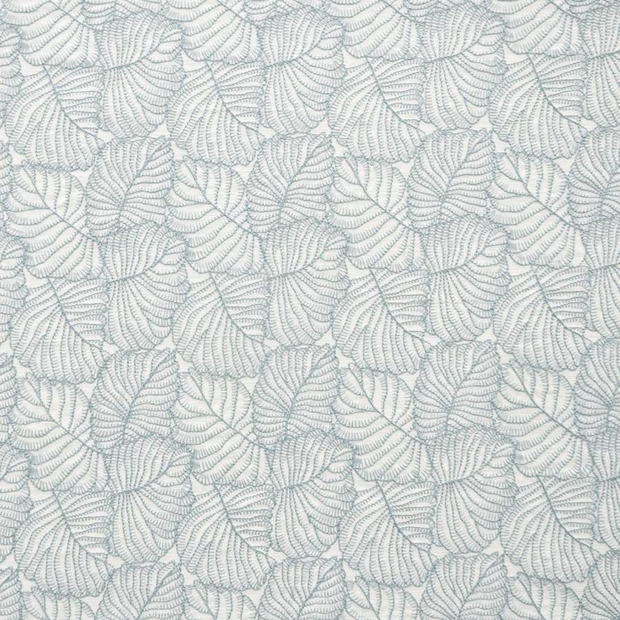 Nettle # 820 River by Maxwell Designer Fabric Color Theory-Vol.Vi Odyssey 55% COTTON/45% SPUN POLYESTER INDIA V-7.5"H-5.75" 54"EMB.52" - Swanky Fabrics -