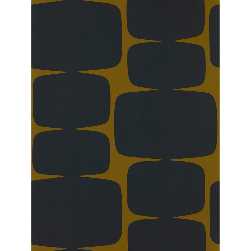 Scion Wallcovering Tumeric/Charcoal