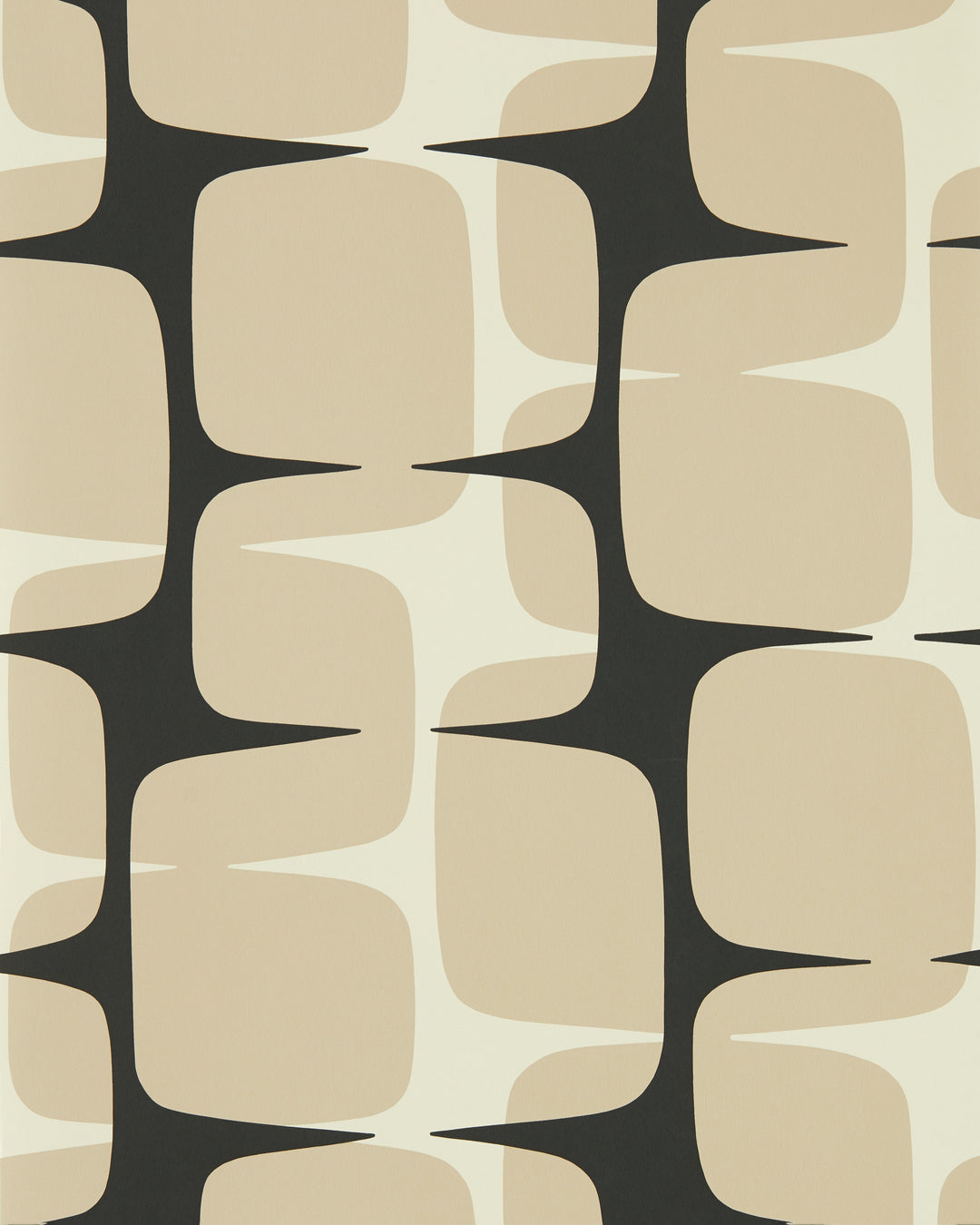 Scion Wallcovering Powder/Liquorice