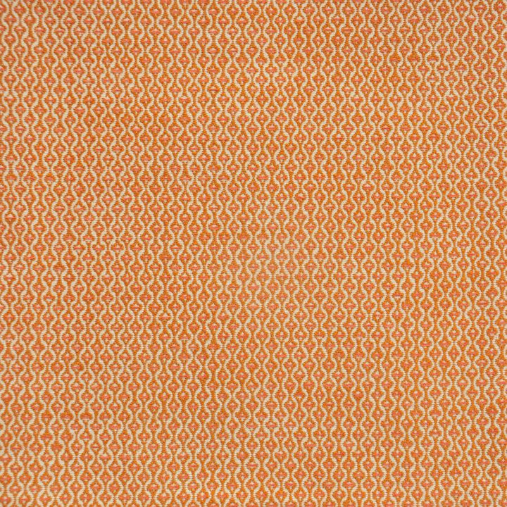 Nanette # 924 Cantaloupe by Maxwell Designer Fabric Performance Wovens-Vol. Vi Peachtree 73% UV POLYESTER 27% UV RECYCLED POLYESTER USA V-3.6" H-0.5" 55.8" - Swanky Fabrics -
