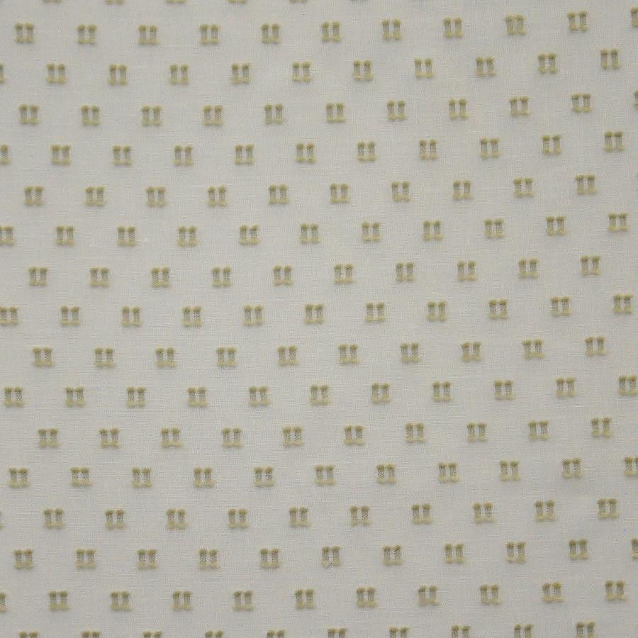 Netsuke # 544 Oyster by Maxwell Designer Fabric Sheer Craft 100% POLYESTER TURKEY V-1.5" H-1.5" 118" - Swanky Fabrics -