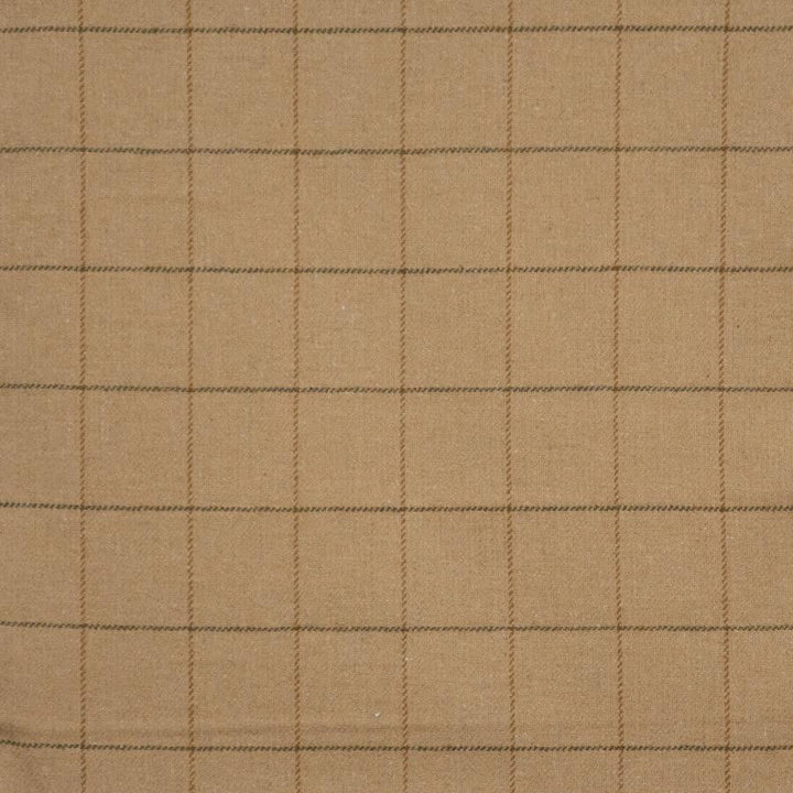 Norton # 409 Tan by Maxwell Designer Fabric Menswear Ii-Plaids & Checks 40% WOOL
35% POLYESTER
15% NYLON
10% ACRYLIC INDIA V-2" H-2" 54" - Swanky Fabrics -