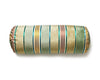 Charlotte Stripe Pillow 21 X 7 - Moss NDBADK61300001 by Scalamandre Designer Pillow