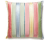 Charlotte Stripe Pillow 22 X 22 - Perennial NDSDDK61300004 by Scalamandre Designer Pillow