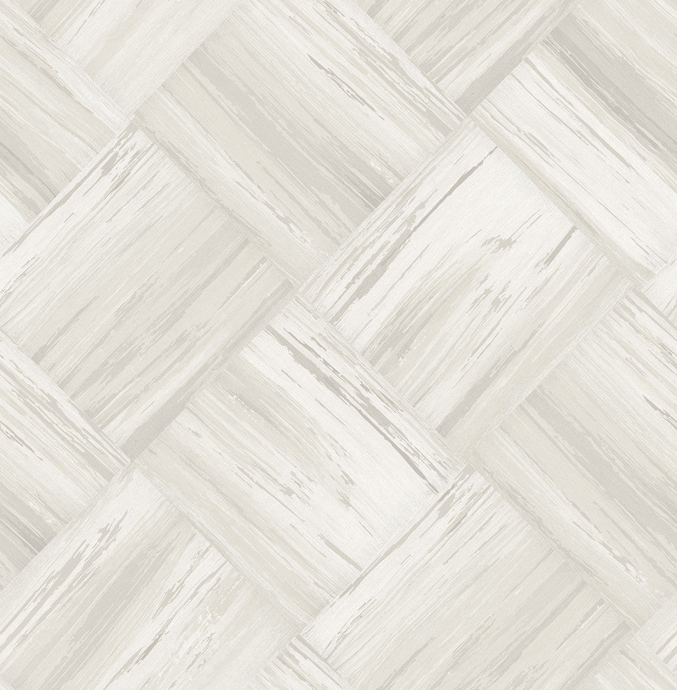 Masquerade Weave Gray and Off-White NE51408 by Seabrook Designs Designer Wallpaper
