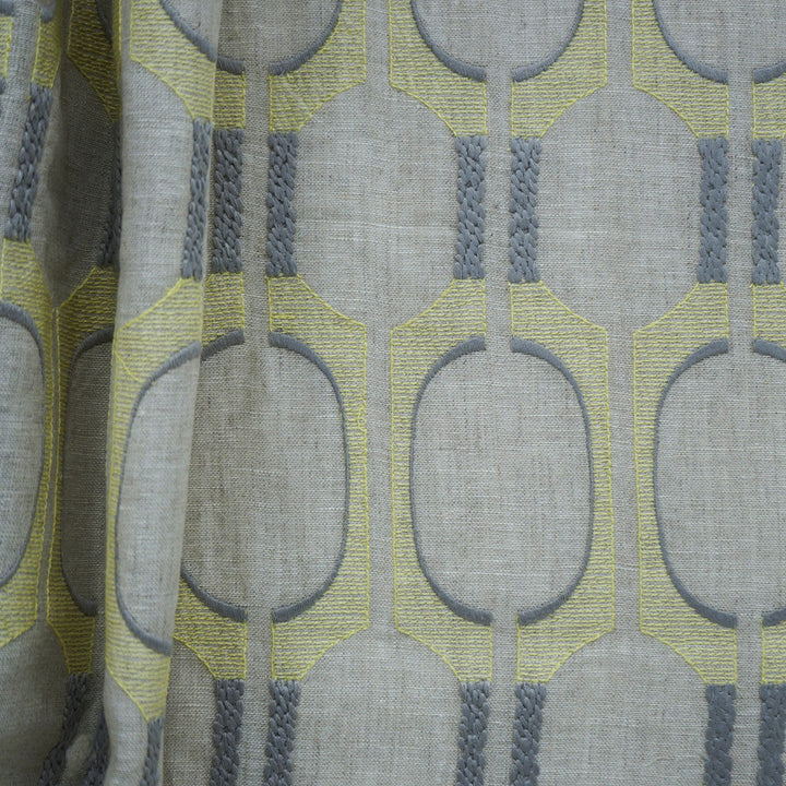 Network 71Sj101 by JF Designer Fabric JF Studio 100% Linen India Horizontal: 3.5 and Vertical: 8 54 - Swanky Fabrics -