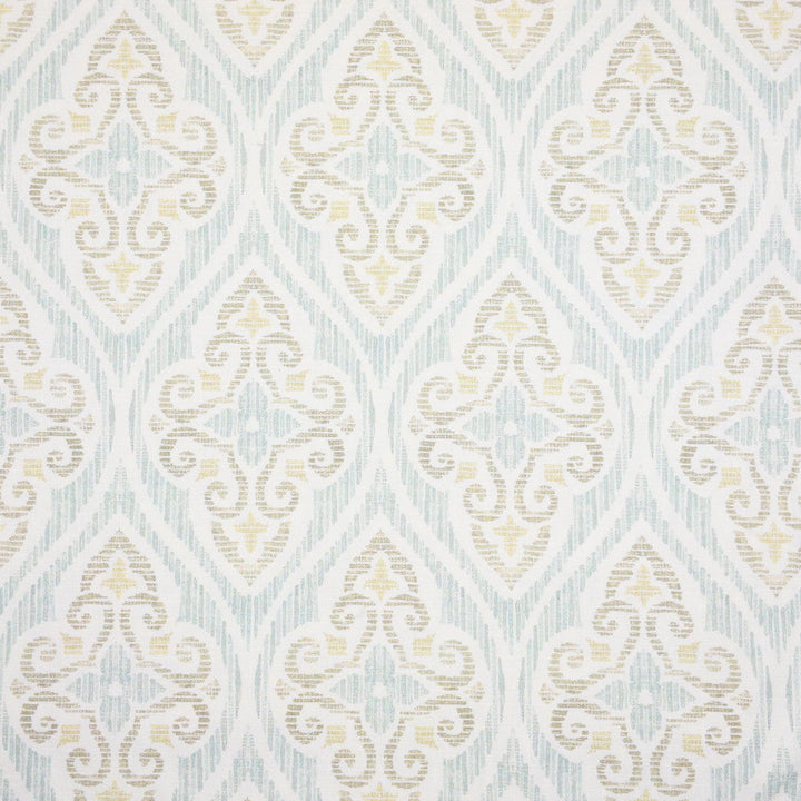 Newberry 2 Spa by Stout Designer Fabric COMFORTABLE LIVING BAHAMA/CARIBBEAN 100%COT SPAIN Horizontal: 6.750 and Vertical: 6.750 54 in - Swanky Fabrics -