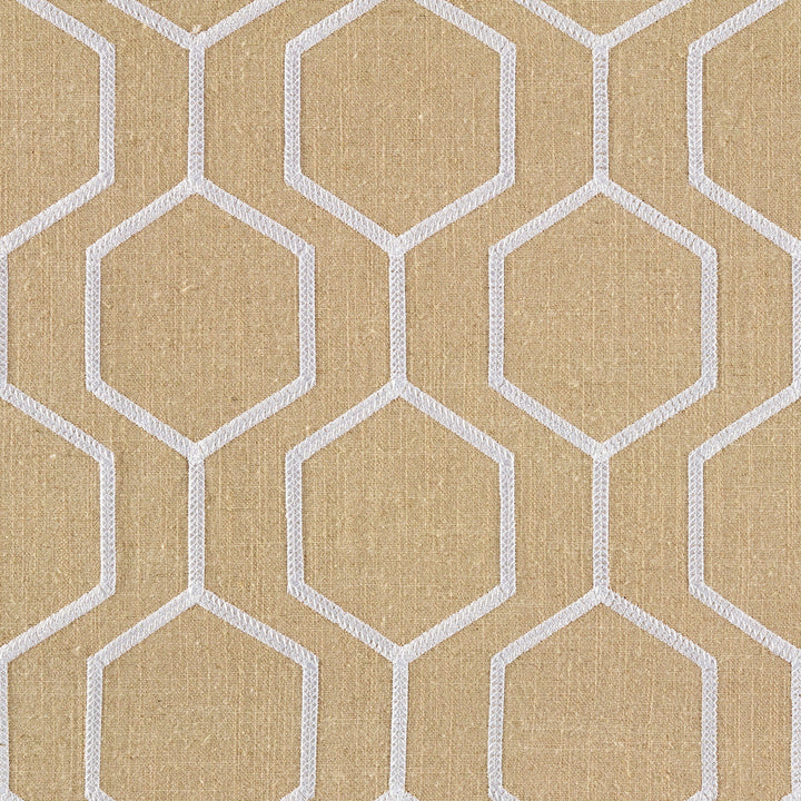 Newton Honey by Magnolia Designer Fabric - 20% Linen, 45% Viscose, 35% Polyester China Horizontal: 7.8 and Vertical: 7.8 50 - Swanky Fabrics -