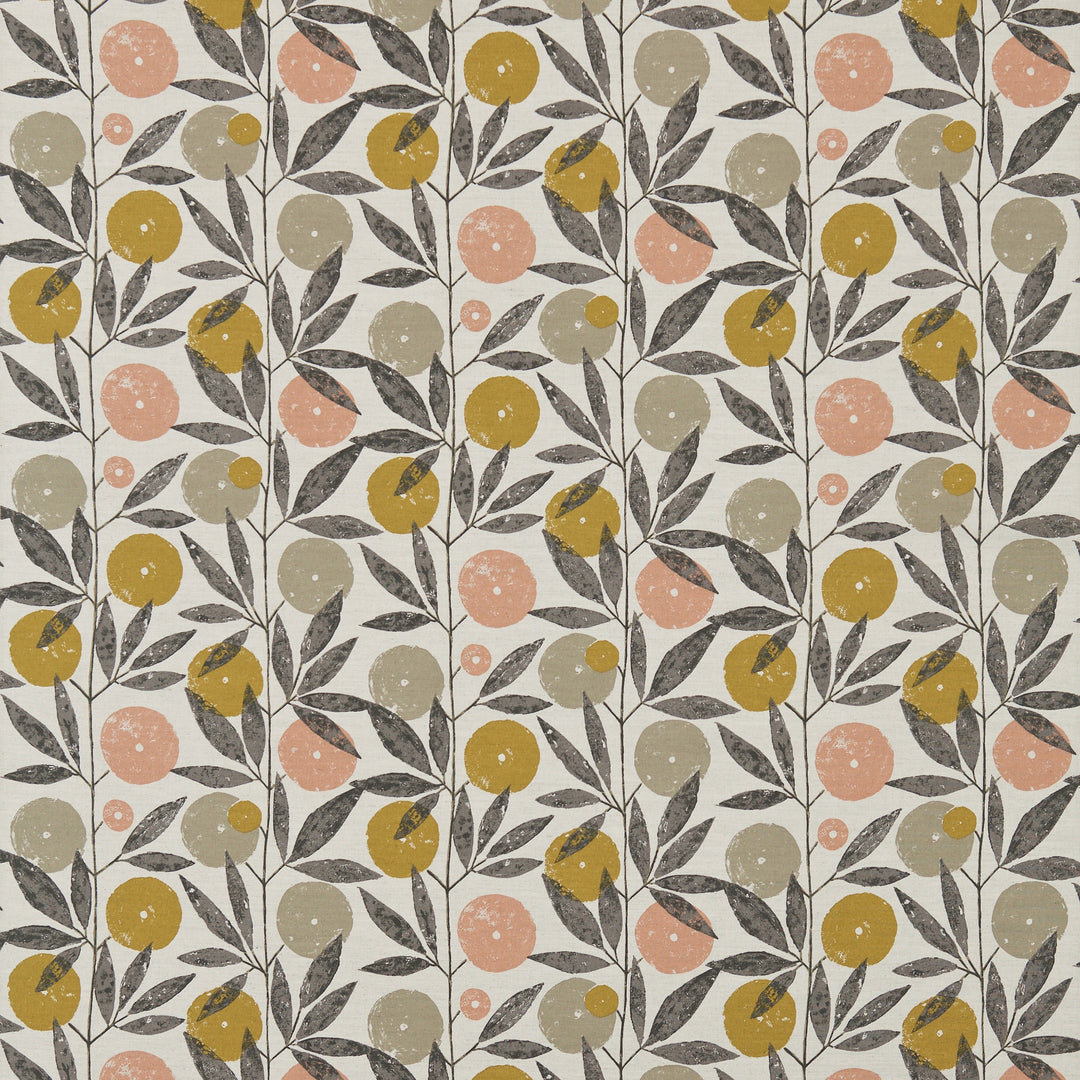 Scion Fabric Blomma - Toffee/Blush/Putty