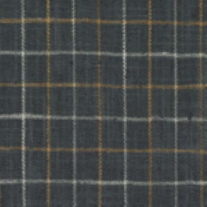 Nikki Charcoal 902 by Norbar Designer Fabric JESSUP 100% POLYESTER INDIA 2"V 2"H 54 - Swanky Fabrics -