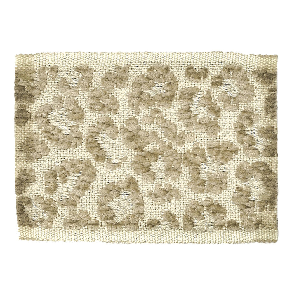 Nikolai 4 Taupe by Stout Designer Trim Moondust Trim 100% Spun Viscose CHINA Horizontal: 0 and Vertical: 0 2.38 in - Swanky Fabrics -