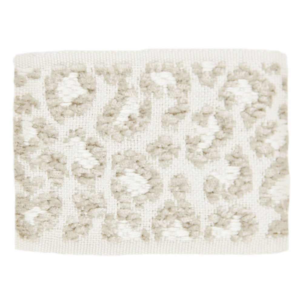 Nikolai 5 Oyster by Stout Designer Trim MOONDUST TRIM 100%SVI CHINA </p><p>Repeat: 0 2.38 in - Swanky Fabrics -