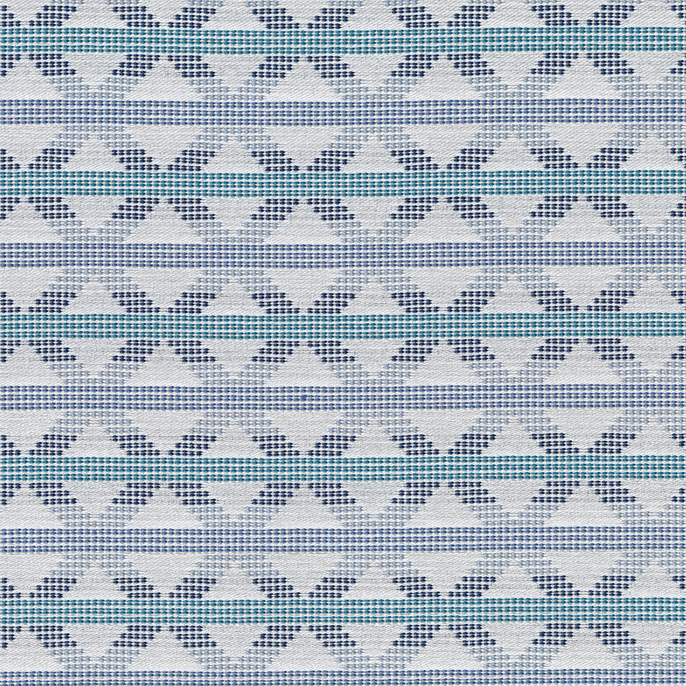 Nixie 937 Gulfstream by Seaqual Designer Fabric Nixie 39% Recycled Post Consumer Polyester,34% Polyester,27% Seaqual Polyester 105,000 Double Rubs (Wyzenbeek) </p><p>Repeat: Horizontal: 2.5 in. (6.35 cm) across the roll and Vertical: 2.5 in. (6.35 cm) up the roll 55 in. (140 cm) - Swanky Fabrics -