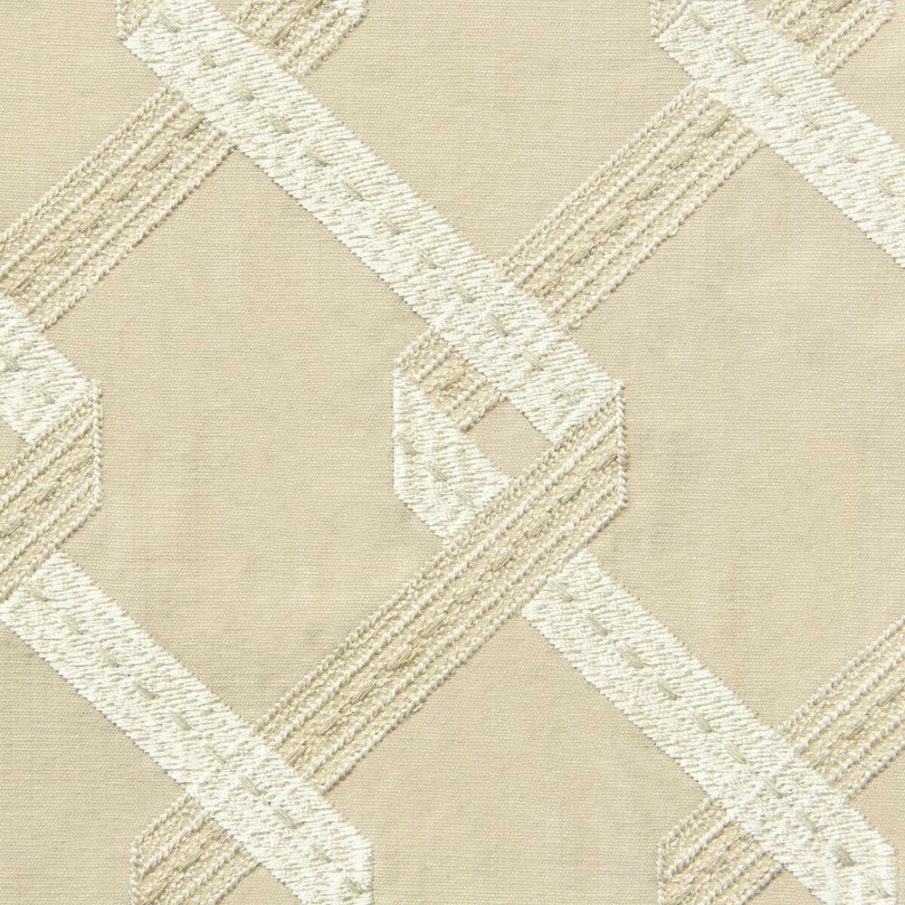 Nixon 1 Bisque by Stout Designer Fabric RAINBOW LIBRARY PEARL/PARCHMENT 100%COT %BEMB INDIA WYZENBEEK 18 000 DOUBLE RUB WEAR TEST (HEAVY DUTY) </p><p>Repeat: 7.625 52 in - Swanky Fabrics -