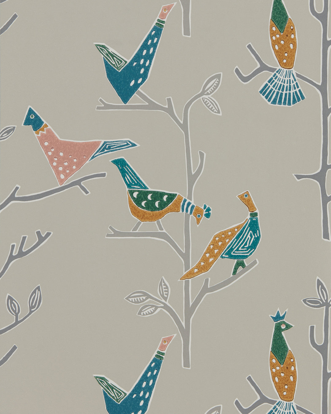 Scion Wallcovering Ginger/Teal