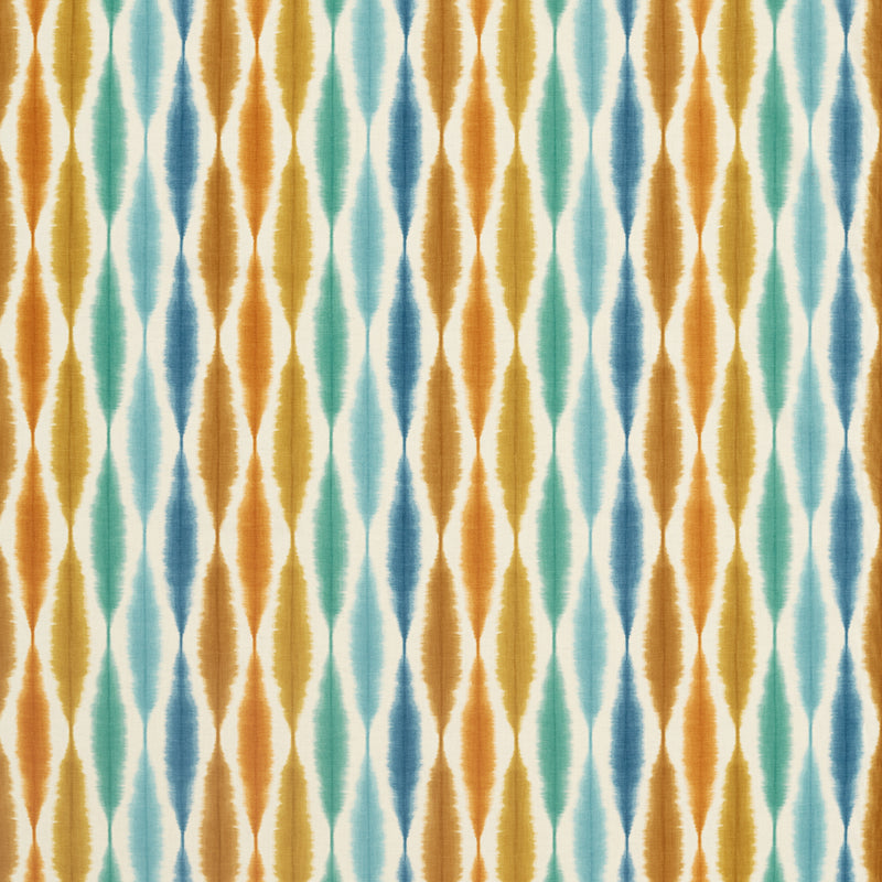 Scion Fabric Usuko - Rust/Marine/Indigo