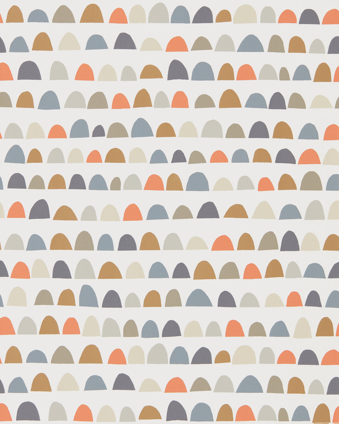 Scion Wallcovering Nutmeg/Paprika/Jet