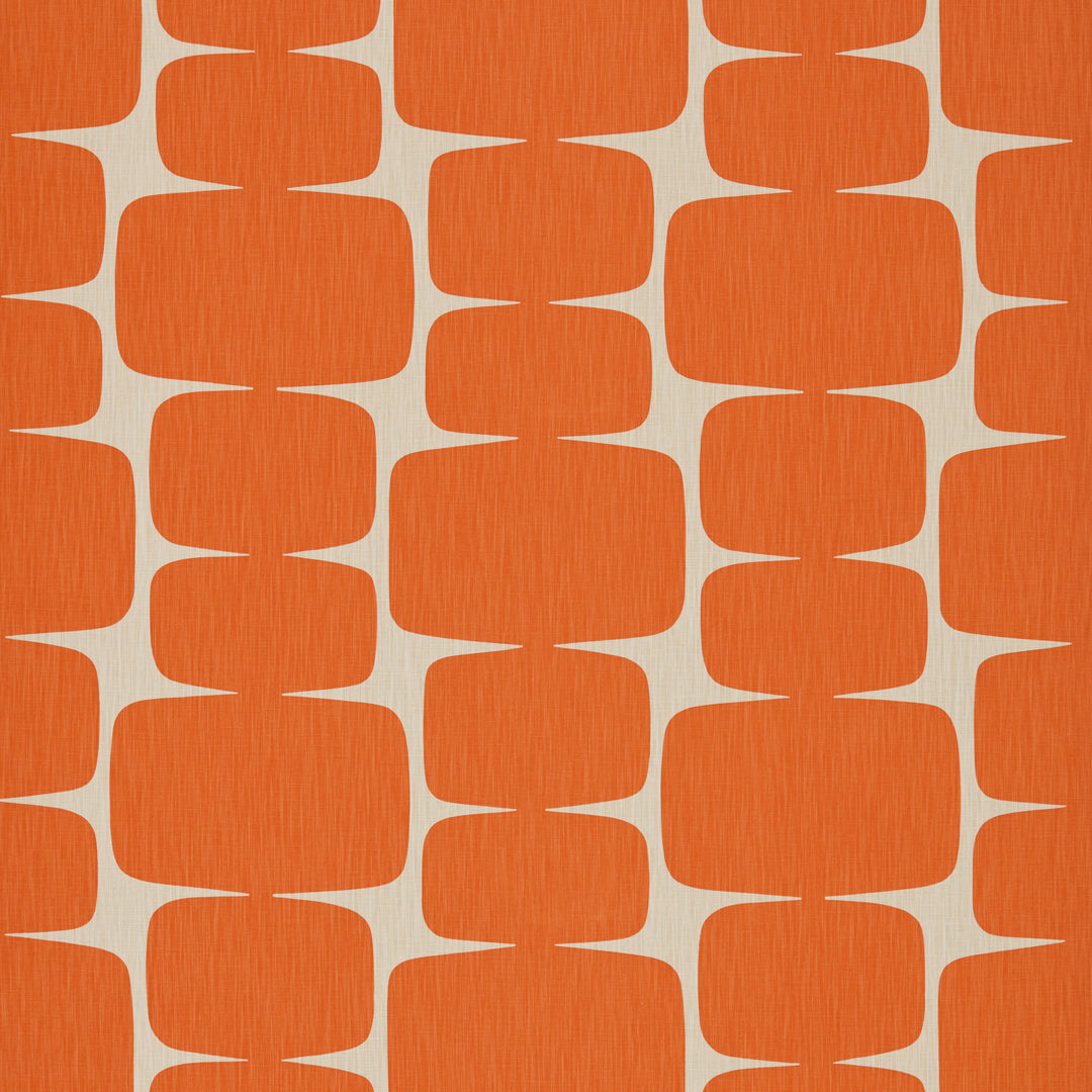 Scion Fabric Lohko - Paprika/Pebble