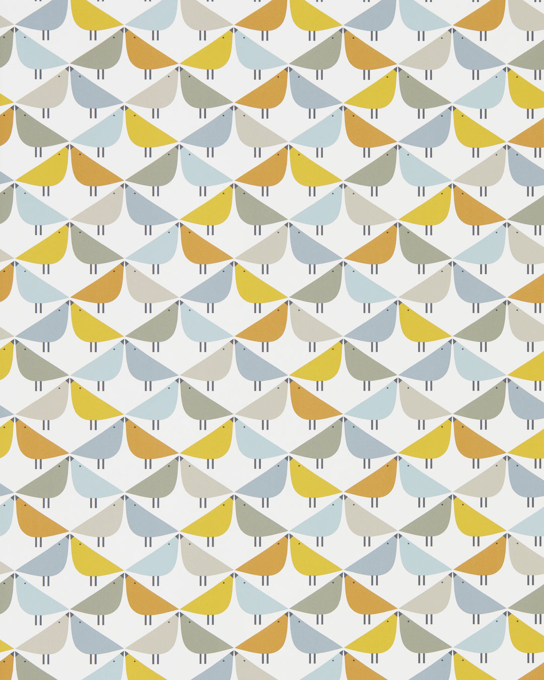 Scion Wallcovering Dandelion/Butterscotch/Pebble