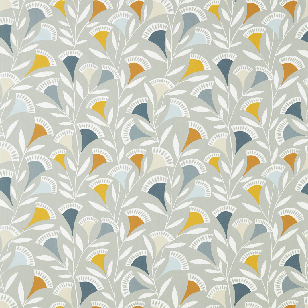 Scion Fabric Noukku - Dandelion/Butterscotch/Charcoal
