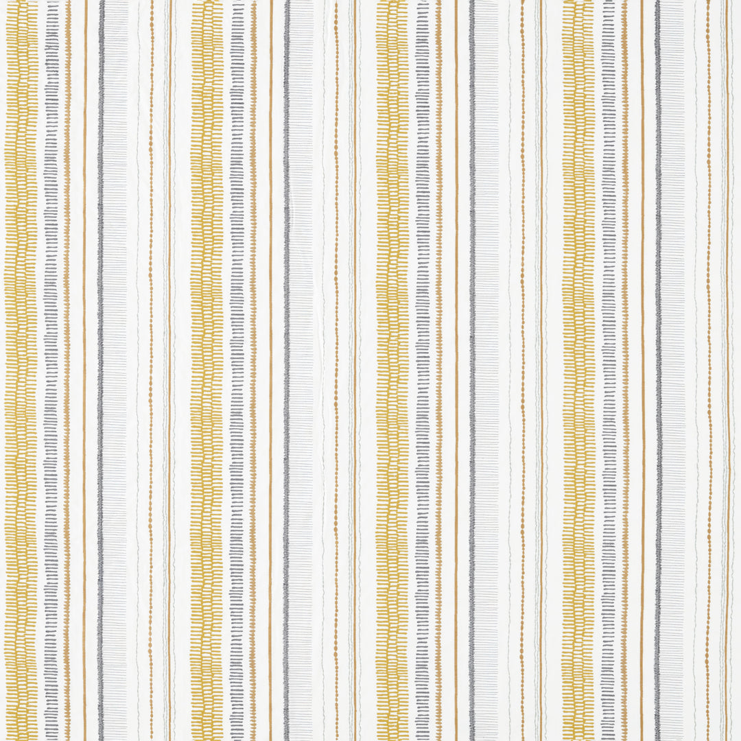 Scion Fabric Noki - Ochre/Hemp/Charcoal