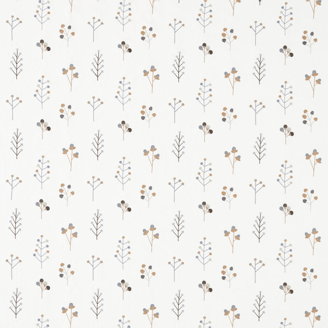 Scion Fabric Mukula - Slate/Biscuit/Charcoal