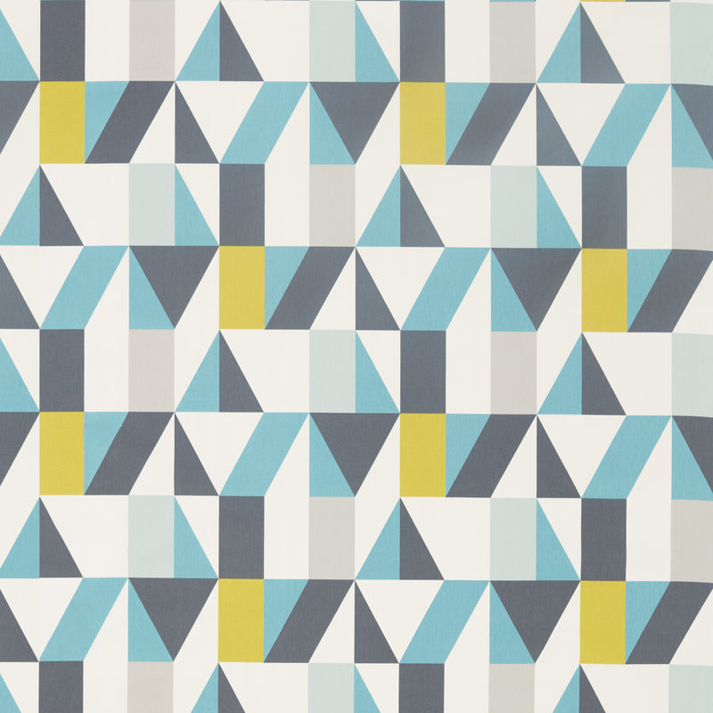 Scion Fabric Nuevo - Marine/Kiwi/Midnight