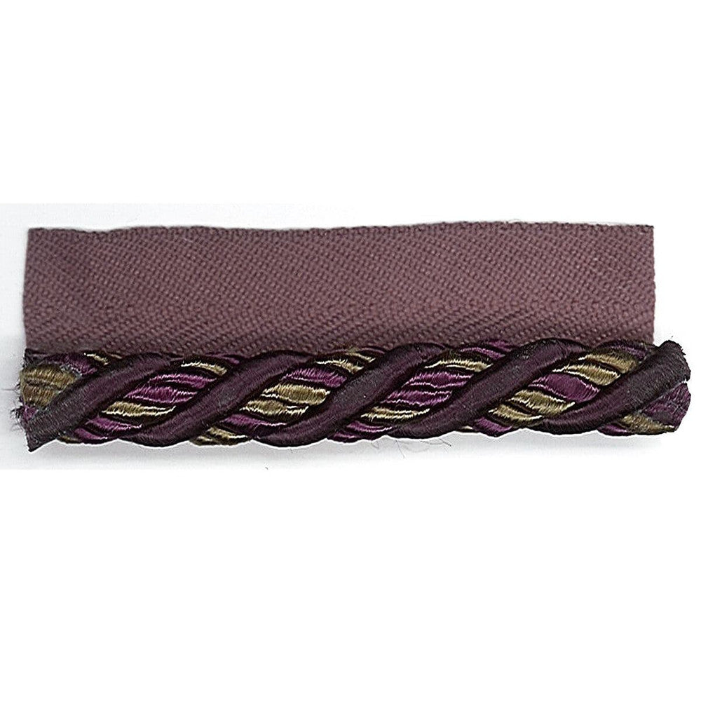 Nokar 1 Grape by Stout Designer Trim JUST CORDS 63%COT 37%SVI CHINA Horizontal: 0 and Vertical: 0 0.38 in - Swanky Fabrics -