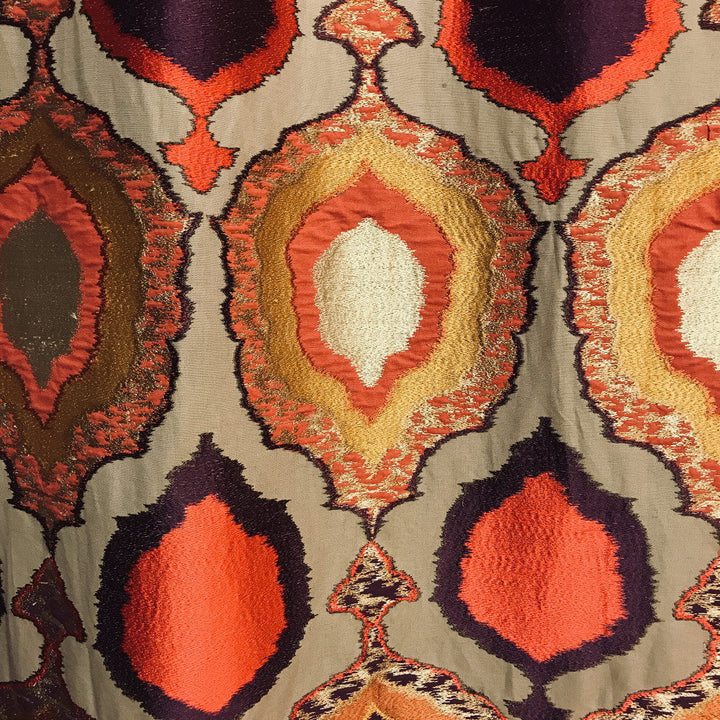NOMAD 43SJ101 by JF Designer Fabric JF Studio 45% Cotton, 29% Linen, 18% Viscose, 8% Polyester India  Horizontal: 9.625 and Vertical: 31.5 54  - Swanky Fabrics -