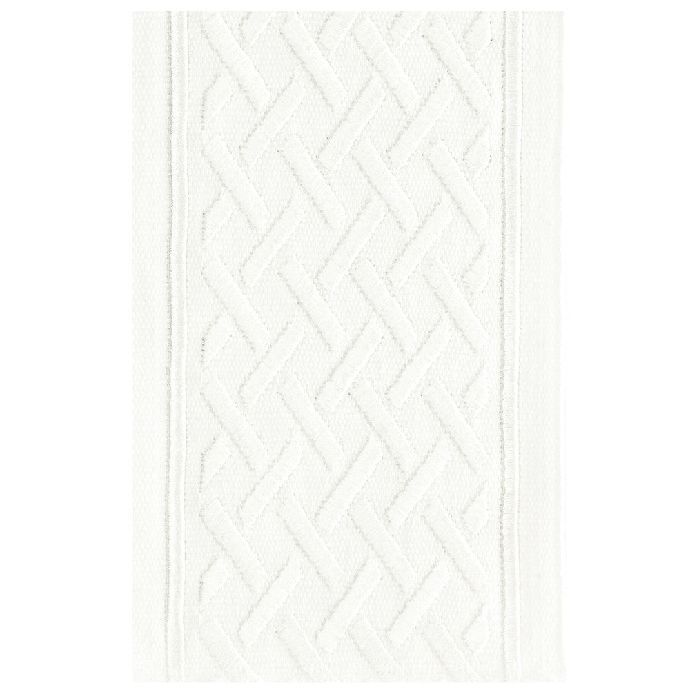 Nova 3 Frost by Stout Designer Trim Illumination Trim 100% Cotton 100% SVT INDIA Horizontal: 1 and Vertical: 0 4 in - Swanky Fabrics -