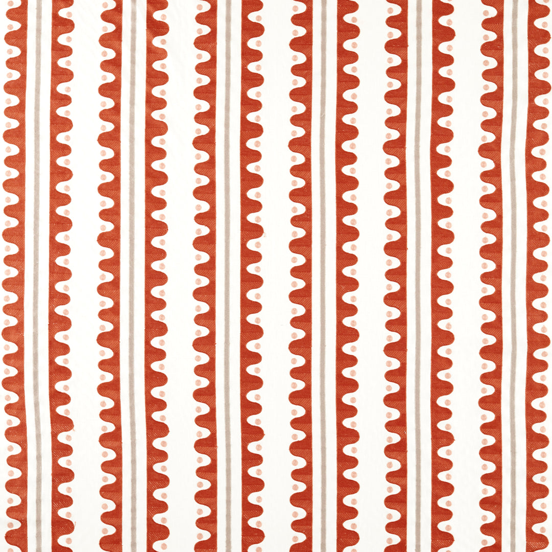Scion Fabric Oakham - Tomato
