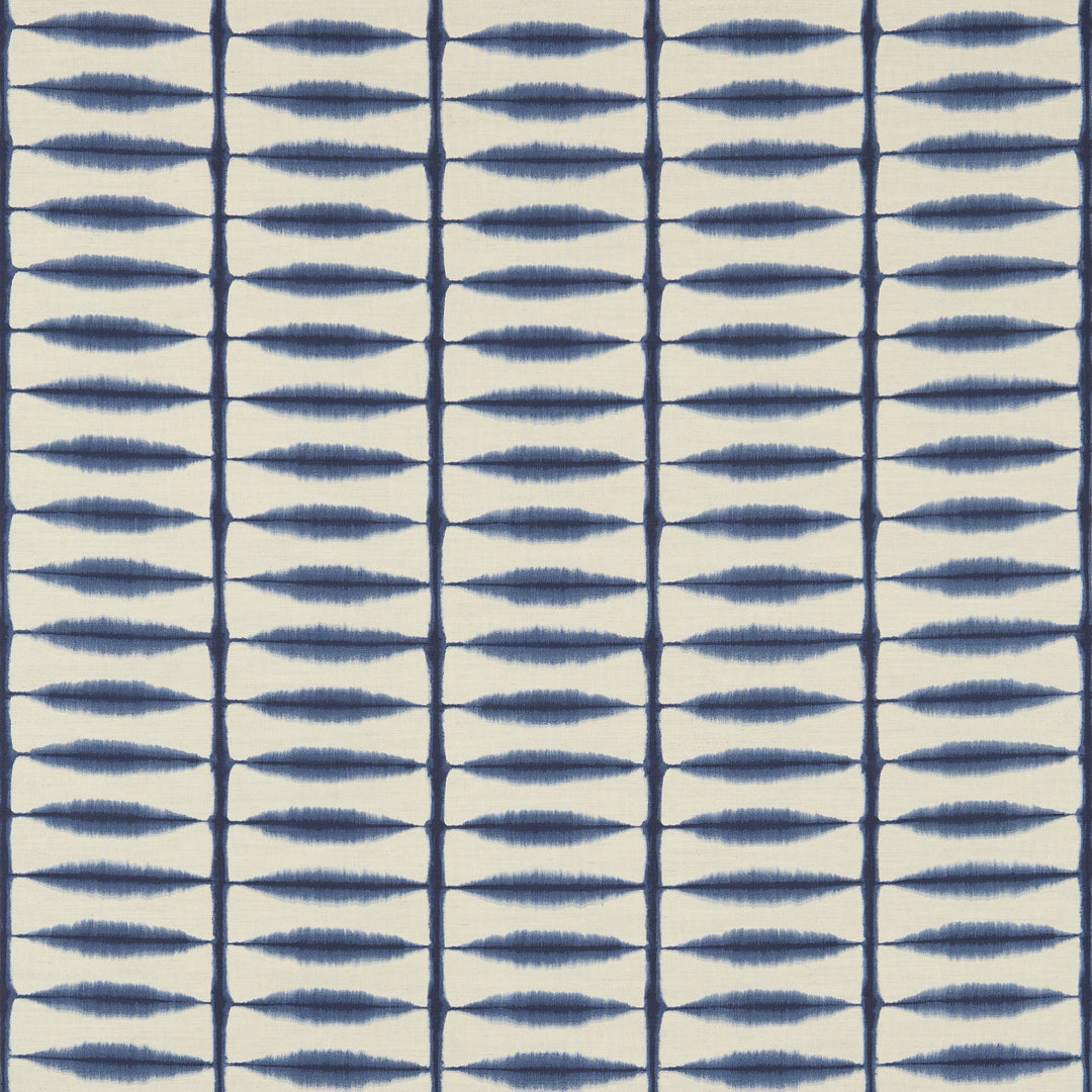 Scion Fabric Shibori - Indigo/Linen