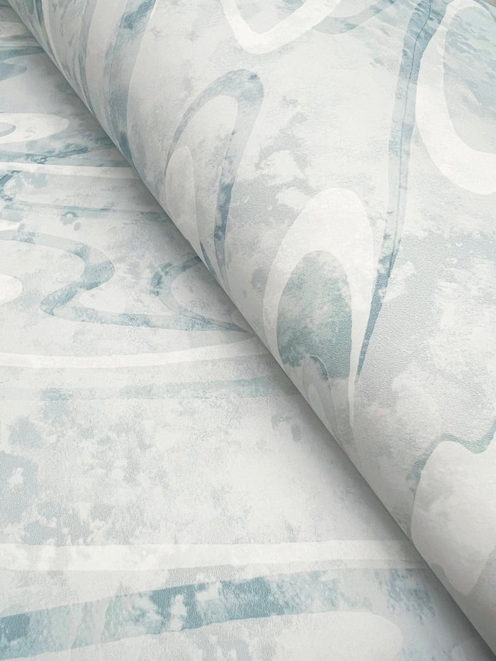 Dreamland Blue Wallpaper by Candice Olson Designer