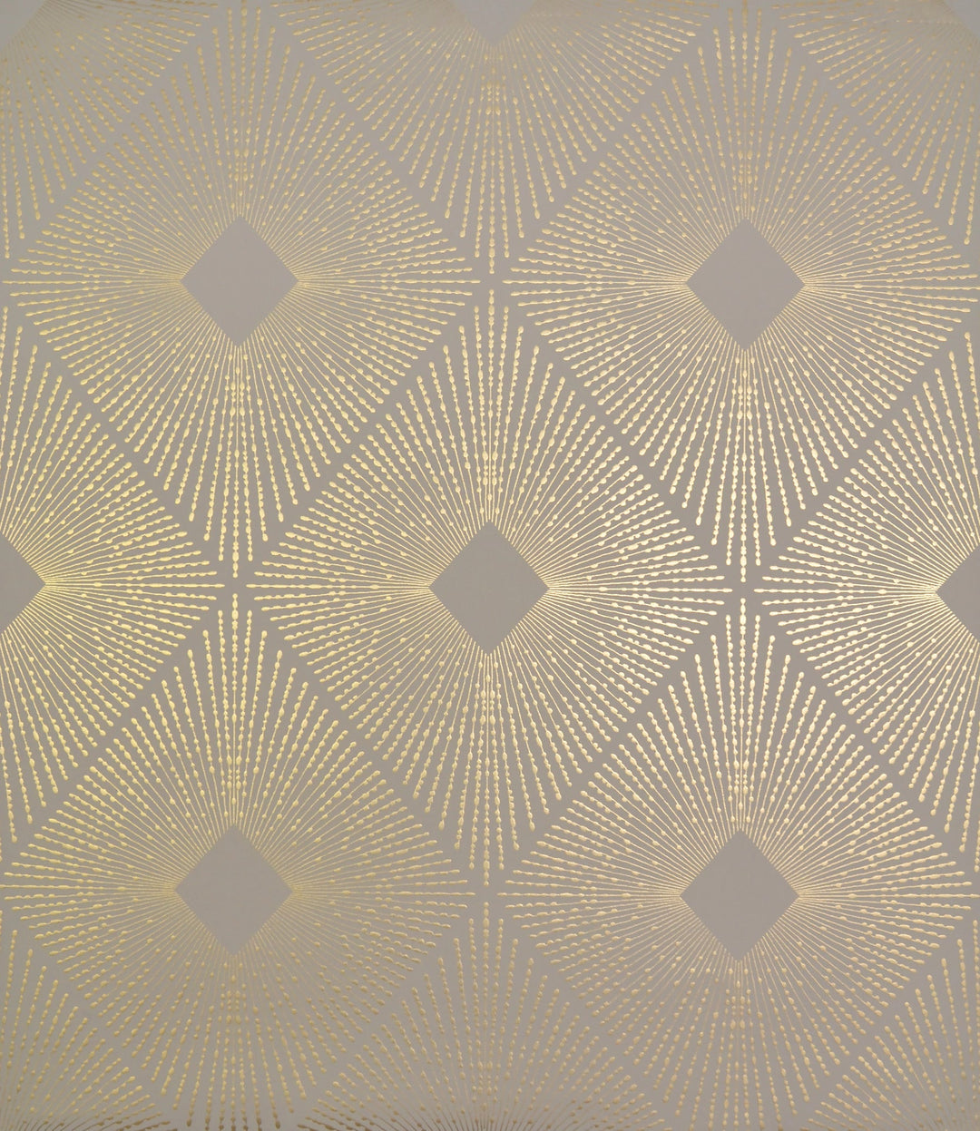 Harlowe Khaki & Gold Wallpaper by Antonina Vella Designer