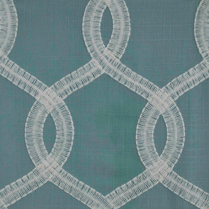 Nantucket Cloud by Europatex Designer Fabric Nantucket 100% Polyester 8.5" H, 4" V 55.00 inches - Swanky Fabrics -