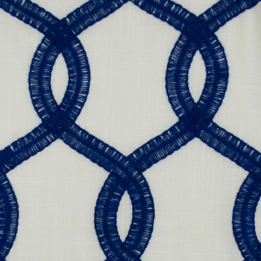 Nantucket - Navy by Europatex Designer Fabric Nantucket Collection 100% Polyester China See Sample Horizontal: N/A and Vertical: N/A 55.00 inches  - Swanky Fabrics -