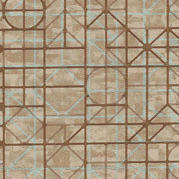 Network Latte by Spradling Designer Fabric See sample 100% Vinyl  100000 Horizontal: 18.0" and Vertical: 18.0" 54"  - Swanky Fabrics -