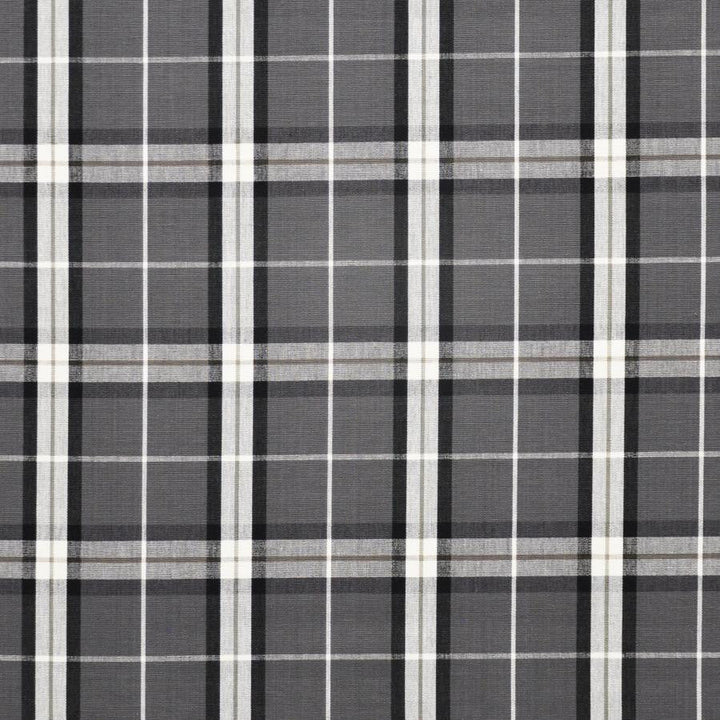 Oban # 433 Dalmatian by Maxwell Designer Fabric Menswear-Plaids & Checks 100% COTTON INDIA V-5.25" H-5.25" 54" - Swanky Fabrics -