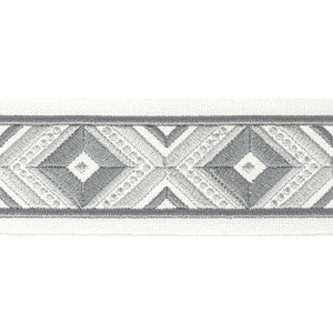 Stout Trim Oakdale Tape 2 Pewter