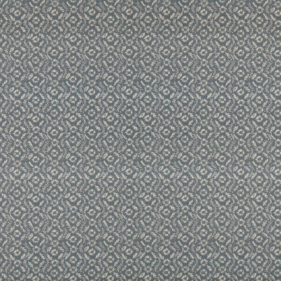 Oaksey # 556 Denim by Maxwell Designer Fabric Print Gallery Iii 85% COTTON
15% LINEN SPAIN V-9.1" H-4.1" 54" - Swanky Fabrics -