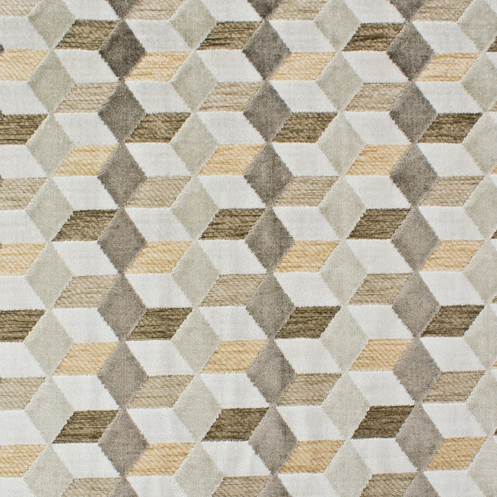 Obadiah 1 Tawny by Stout Designer Fabric RIGHT ON TREND CUT VELVETS 52%POL 35%SVI 13%COT INDIA Horizontal: 3.500 and Vertical: 4.750 54 in - Swanky Fabrics -