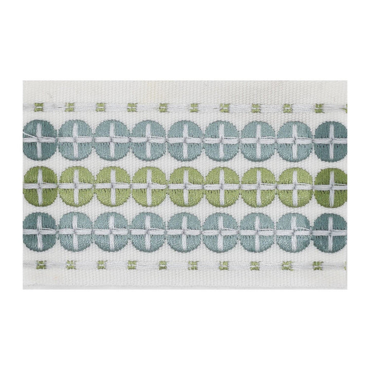 Oberlin Tape 3 Mineral by Stout Designer Trim SMALL WONDERS TRIM 100%POL CHINA MARTINDALE WEAR TEST (25 000 CIRCULAR RUBS) Horizontal: 0.375 and Vertical: 0.000 2.38 in - Swanky Fabrics -